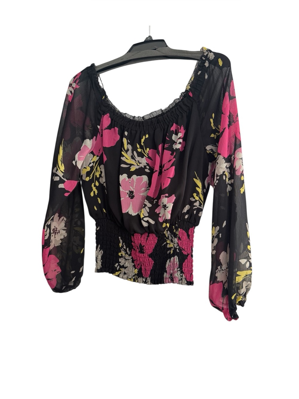 Charter Club floral print blouse